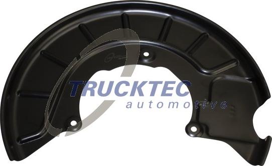 Trucktec Automotive 07.35.339 - Отражатель, защита, тормозной диск avtokuzovplus.com.ua