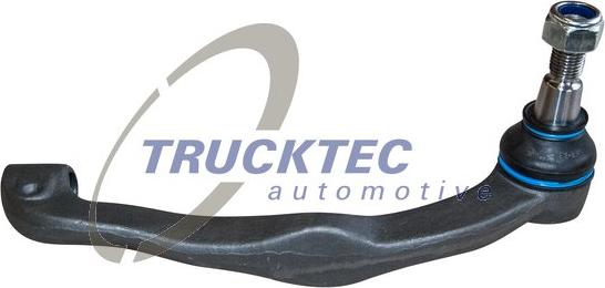 Trucktec Automotive 07.37.129 - Наконечник рульової тяги, кульовий шарнір autocars.com.ua