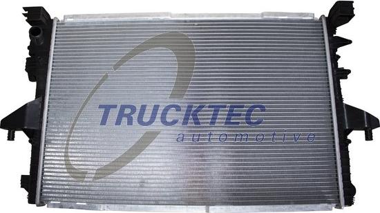 Trucktec Automotive 07.40.124 - Радіатор, охолодження двигуна autocars.com.ua