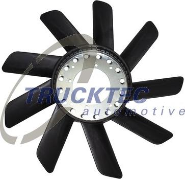 Trucktec Automotive 08.11.002 - Крильчатка вентилятора, охолодження двигуна autocars.com.ua