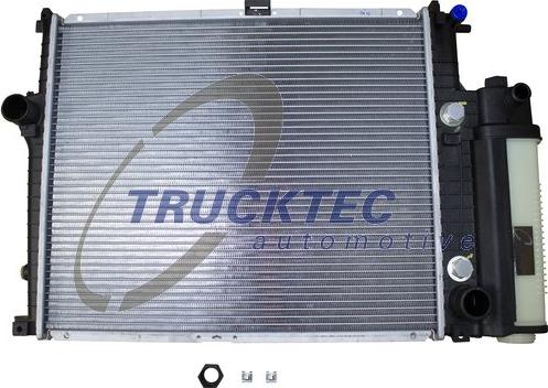 Trucktec Automotive 08.11.043 - Радіатор, охолодження двигуна autocars.com.ua
