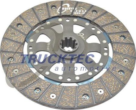 Trucktec Automotive 08.23.102 - Диск сцепления, фрикцион avtokuzovplus.com.ua