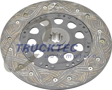 Trucktec Automotive 08.23.107 - Диск сцепления, фрикцион avtokuzovplus.com.ua