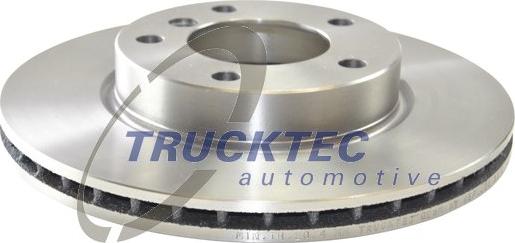 Trucktec Automotive 08.34.031 - Тормозной диск avtokuzovplus.com.ua