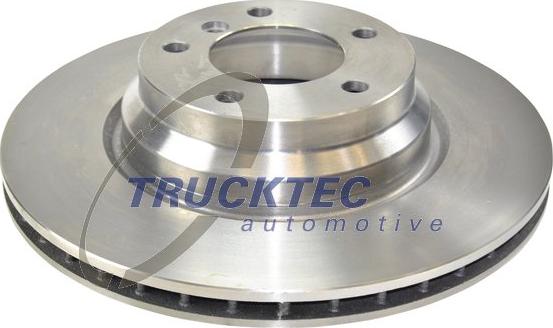 Trucktec Automotive 08.34.076 - Гальмівний диск autocars.com.ua