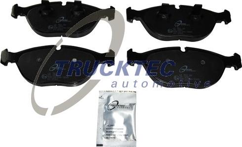 Trucktec Automotive 08.34.108 - Тормозные колодки, дисковые, комплект avtokuzovplus.com.ua