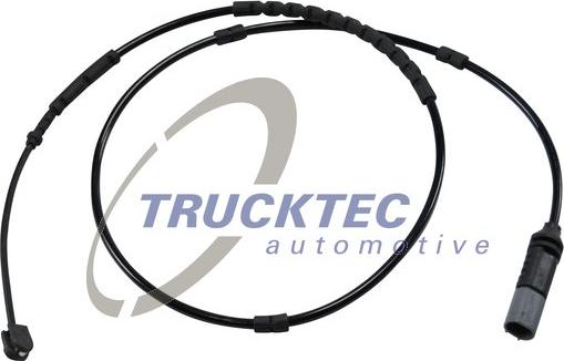 Trucktec Automotive 08.34.186 - Сигналізатор, знос гальмівних колодок autocars.com.ua
