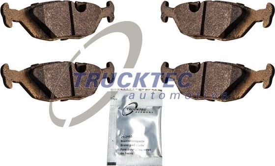 Trucktec Automotive 08.35.045 - Тормозные колодки, дисковые, комплект avtokuzovplus.com.ua