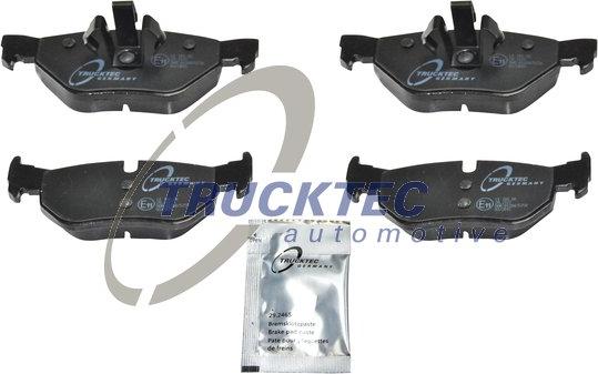 Trucktec Automotive 08.35.130 - Тормозные колодки, дисковые, комплект avtokuzovplus.com.ua