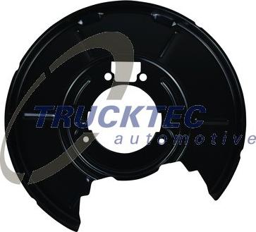 Trucktec Automotive 08.35.216 - Відбивач, диск гальмівного механізму autocars.com.ua