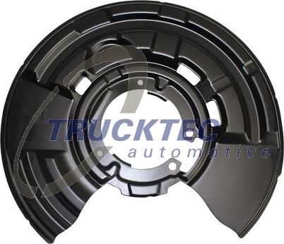 Trucktec Automotive 08.35.230 - Відбивач, диск гальмівного механізму autocars.com.ua
