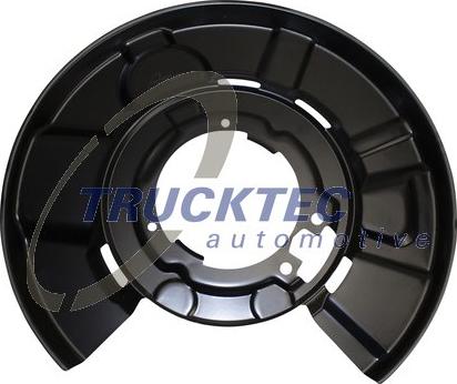 Trucktec Automotive 08.35.231 - Відбивач, диск гальмівного механізму autocars.com.ua