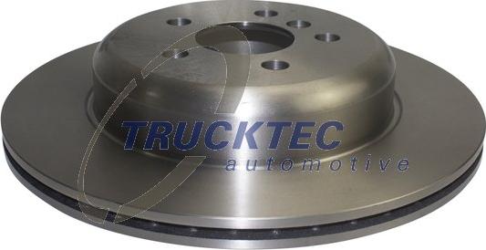 Trucktec Automotive 08.35.235 - Гальмівний диск autocars.com.ua