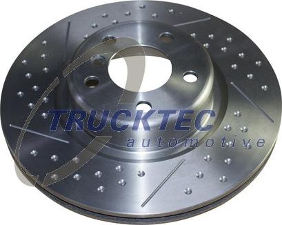 Trucktec Automotive 08.35.241 - Гальмівний диск autocars.com.ua