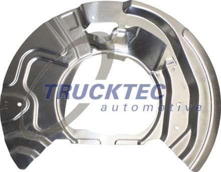 Trucktec Automotive 08.35.256 - Відбивач, диск гальмівного механізму autocars.com.ua