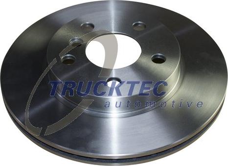 Trucktec Automotive 08.35.261 - Гальмівний диск autocars.com.ua