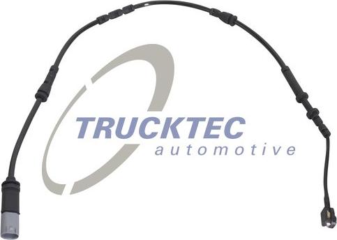 Trucktec Automotive 08.35.266 - Сигнализатор, износ тормозных колодок avtokuzovplus.com.ua