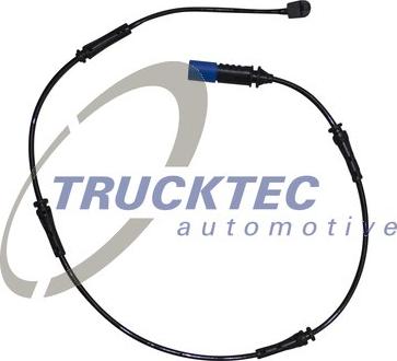 Trucktec Automotive 08.35.286 - Сигнализатор, износ тормозных колодок avtokuzovplus.com.ua