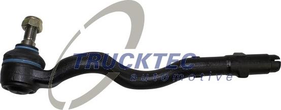 Trucktec Automotive 08.37.010 - Наконечник рульової тяги, кульовий шарнір autocars.com.ua