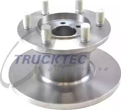 Trucktec Automotive 14.35.003 - Гальмівний диск autocars.com.ua