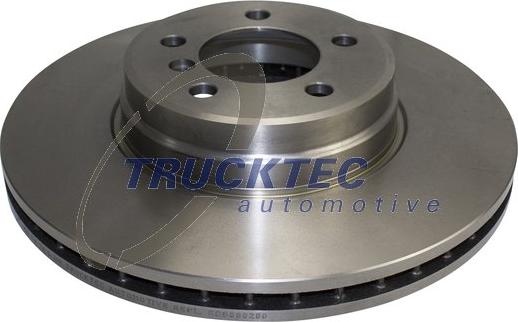Trucktec Automotive 22.35.106 - Гальмівний диск autocars.com.ua