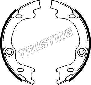 Trusting 046.221 - Комплект гальм, ручник, парковка autocars.com.ua