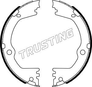 Trusting 046.232 - Комплект гальм, ручник, парковка autocars.com.ua