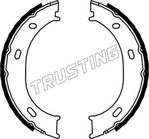 Trusting 052.126 - Комплект гальм, ручник, парковка autocars.com.ua