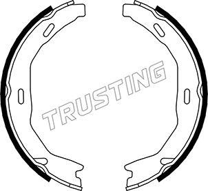 Trusting 052.132 - Комплект тормозов, ручник, парковка autodnr.net