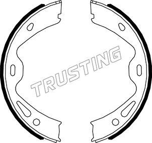 Trusting 083.005 - Комплект гальм, ручник, парковка autocars.com.ua