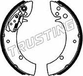 Trusting 253.673 - Комплект гальм, барабанний механізм autocars.com.ua