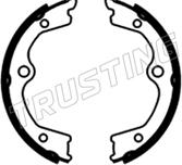 Trusting 253.691 - Комплект гальм, ручник, парковка autocars.com.ua