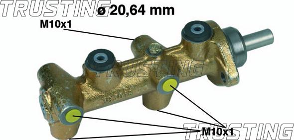 Trusting PF058 - Главный тормозной цилиндр avtokuzovplus.com.ua