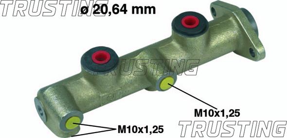 Trusting PF094 - Головний гальмівний циліндр autocars.com.ua