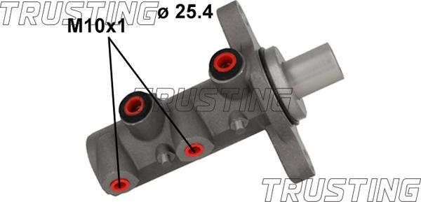 Trusting PF1190 - Главный тормозной цилиндр avtokuzovplus.com.ua