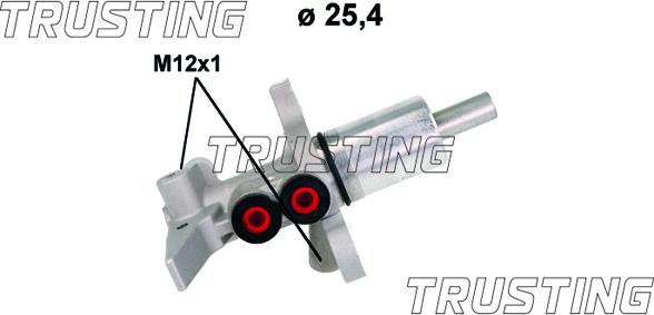 Trusting PF1195 - Головний гальмівний циліндр autocars.com.ua