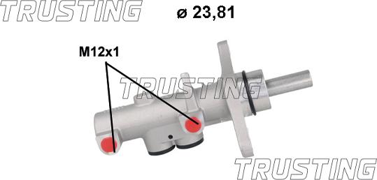 Trusting PF1200 - Главный тормозной цилиндр avtokuzovplus.com.ua