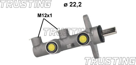 Trusting PF1207 - Головний гальмівний циліндр autocars.com.ua