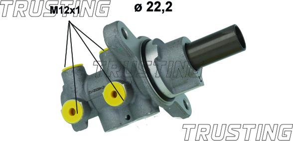 Trusting PF1214 - Головний гальмівний циліндр autocars.com.ua