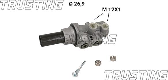 Trusting PF1281 - Головний гальмівний циліндр autocars.com.ua