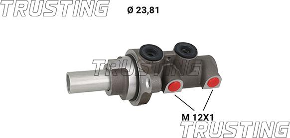 Trusting PF1287 - Головний гальмівний циліндр autocars.com.ua