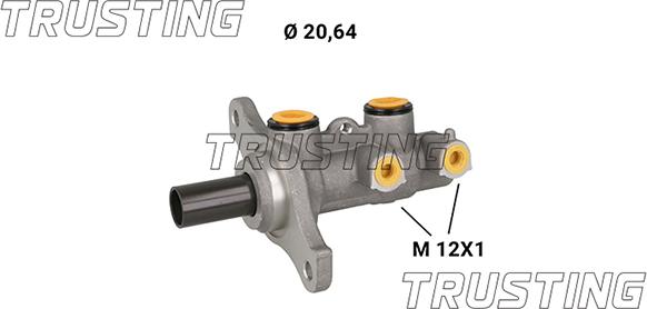Trusting PF1291 - Головний гальмівний циліндр autocars.com.ua