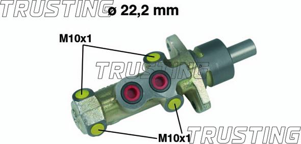 Trusting PF202 - Главный тормозной цилиндр avtokuzovplus.com.ua