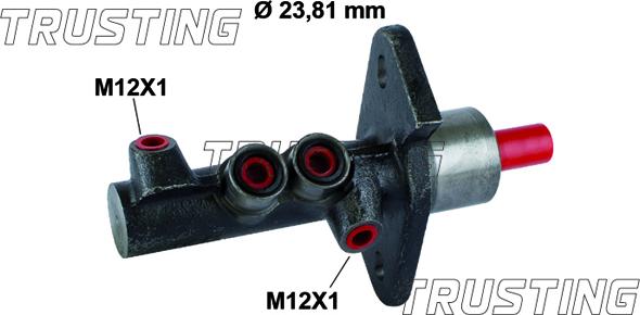 Trusting PF394 - Главный тормозной цилиндр avtokuzovplus.com.ua