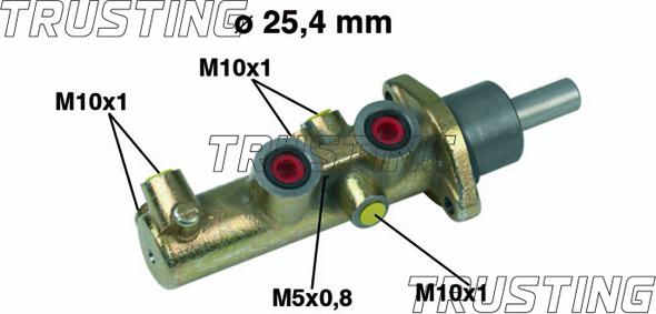 Trusting PF526 - Главный тормозной цилиндр avtokuzovplus.com.ua