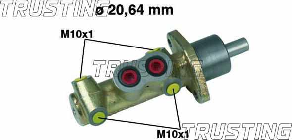 Trusting PF536 - Главный тормозной цилиндр avtokuzovplus.com.ua