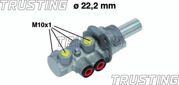 Trusting PF842 - Головний гальмівний циліндр autocars.com.ua