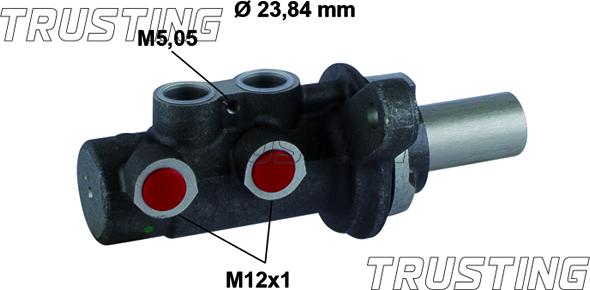 Trusting PF919 - Главный тормозной цилиндр avtokuzovplus.com.ua