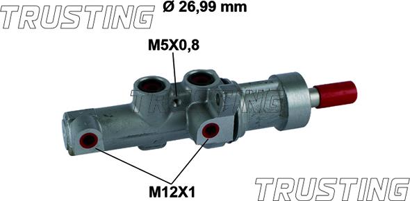 Trusting PF982 - Главный тормозной цилиндр autodnr.net