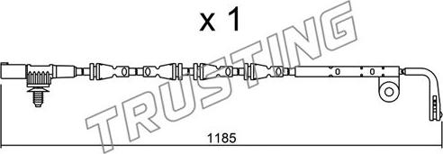 Trusting SU.229 - Сигналізатор, знос гальмівних колодок autocars.com.ua